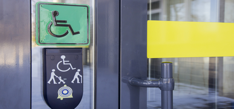 automatic handicap door opener in Lakewood