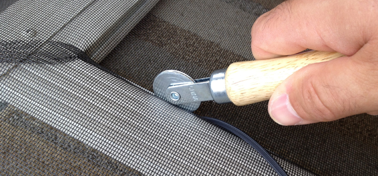 metal screen door repair in Lakewood